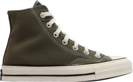 נעלי סניקרס Chuck 70 High 'Utility Green' של המותג קונברס אולסטאר בצבע ירוק עשויות בַּד