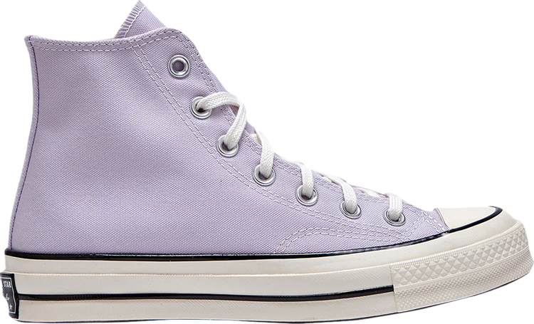 נעלי סניקרס Chuck 70 High 'Vapor Violet' של המותג קונברס אולסטאר בצבע סָגוֹל עשויות בַּד