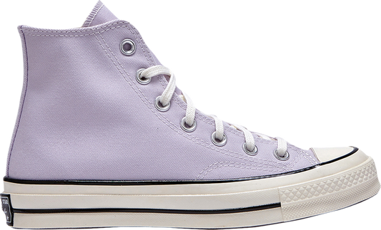 נעלי סניקרס Chuck 70 High 'Vapor Violet' של המותג קונברס אולסטאר בצבע סָגוֹל עשויות בַּד