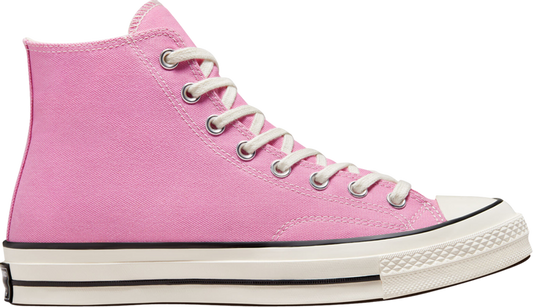 נעלי סניקרס Chuck 70 High 'Vintage Canvas - Amber Pink' של המותג קונברס אולסטאר בצבע וָרוֹד עשויות בַּד