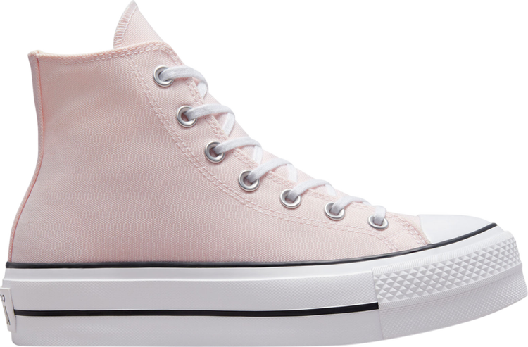 נעלי סניקרס Wmns Chuck Taylor All Star Lift Platform High 'Decade Pink' של המותג קונברס אולסטאר בצבע וָרוֹד עשויות בַּד