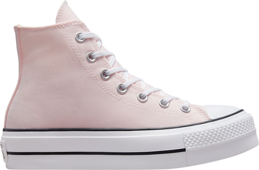 נעלי סניקרס Wmns Chuck Taylor All Star Lift Platform High 'Decade Pink' של המותג קונברס אולסטאר בצבע וָרוֹד עשויות בַּד