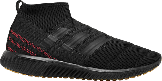 נעלי סניקרס Nemeziz Mid TR 'Core Black' של המותג אדידס בצבע שָׁחוֹר עשויות 