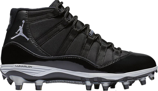 נעלי סניקרס Jordan 11 Retro TD Cleat 'Space Jam' של המותג נייקי בצבע שָׁחוֹר עשויות 