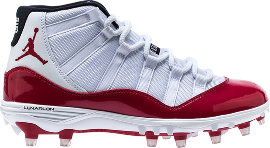 נעלי סניקרס Air Jordan 11 Retro Cleat 'Gym Red' של המותג נייקי בצבע אָדוֹם עשויות 