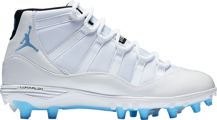 נעלי סניקרס Air Jordan 11 Retro Cleat 'Columbia' של המותג נייקי בצבע כְּחוֹל עשויות 