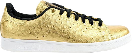 נעלי סניקרס Stan Smith 'Gold Metallic' של המותג אדידס בצבע זהב עשויות 