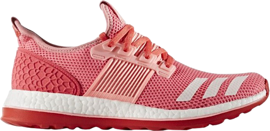 נעלי סניקרס PureBoost ZG 'Ray Pink' של המותג אדידס בצבע וָרוֹד עשויות 