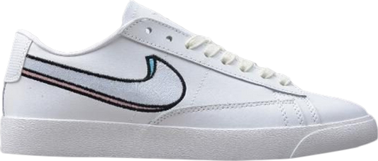 נעלי סניקרס Wmns Blazer Low LX 'White Signal Blue' של המותג נייקי בצבע לבן עשויות 