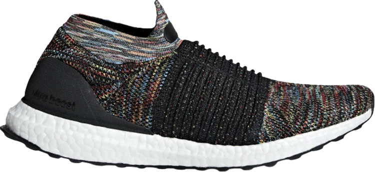 נעלי סניקרס UltraBoost Laceless 'Black Multi-Color' של המותג אדידס בצבע צבעוני עשויות 