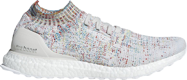 נעלי סניקרס UltraBoost Uncaged 'White Multi-Color' של המותג אדידס בצבע צבעוני עשויות 