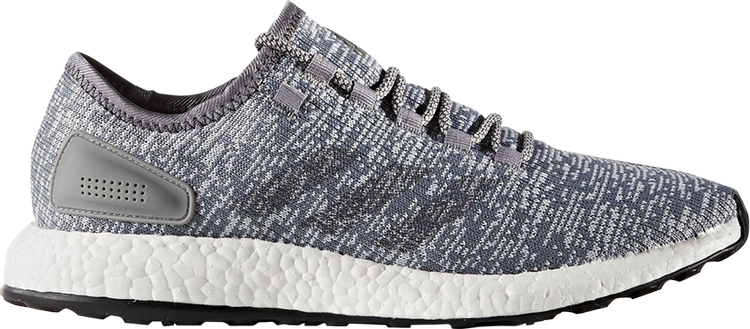 נעלי סניקרס PureBoost 'Grey' של המותג אדידס בצבע אפור עשויות 