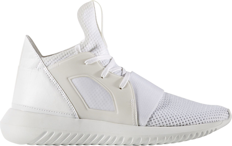 נעלי סניקרס Wmns Tubular Defiant של המותג אדידס בצבע לבן עשויות 