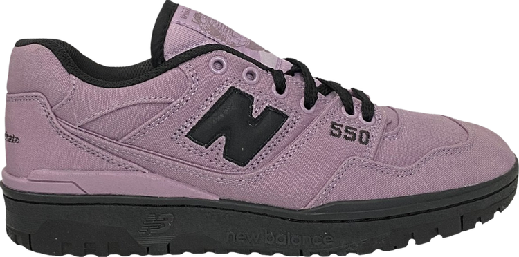נעלי סניקרס thisisneverthat x 550 'Pink' של המותג ניו באלאנס בצבע וָרוֹד עשויות בַּד