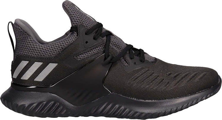 נעלי סניקרס Alphabounce Beyond 2 M 'Core Black' של המותג אדידס בצבע שָׁחוֹר עשויות 