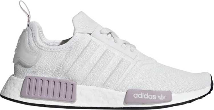 נעלי סניקרס Wmns NMD_R1 'White Orchid' של המותג אדידס בצבע לבן עשויות 