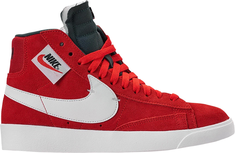 נעלי סניקרס Wmns Blazer Mid Rebel XX 'Habanero Red' של המותג נייקי בצבע אָדוֹם עשויות 
