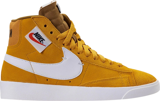 נעלי סניקרס Wmns Blazer Mid Rebel XX 'Yellow Ochre' של המותג נייקי בצבע צהוב עשויות 