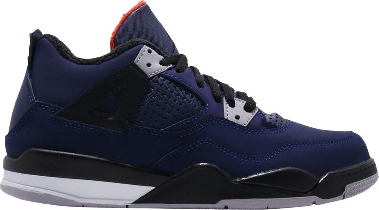 נעלי סניקרס Air Jordan 4 Retro Winter PS 'Loyal Blue' של המותג נייקי בצבע כְּחוֹל עשויות סינתטי