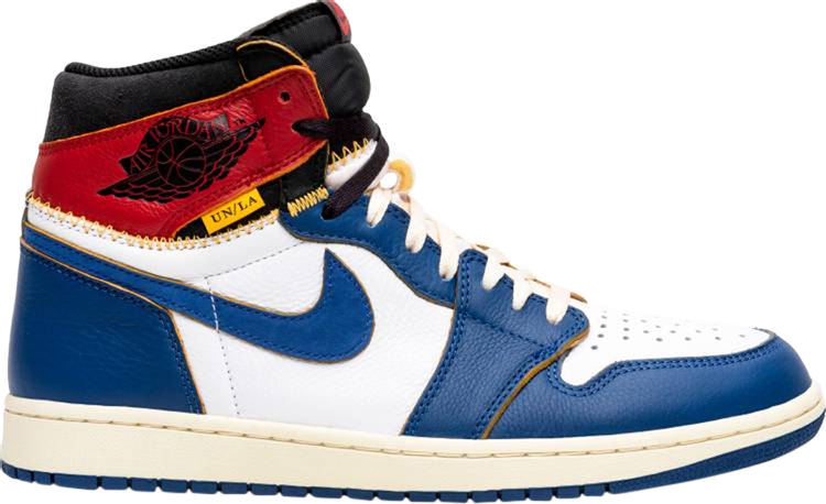 נעלי סניקרס Union LA x Air Jordan 1 Retro High NRG 'Storm Blue' Sample של המותג נייקי בצבע כְּחוֹל עשויות עוֹר