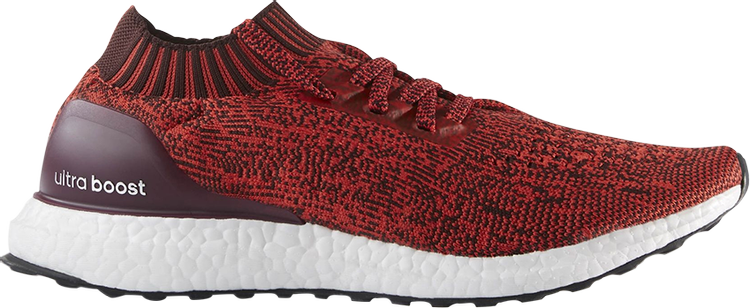 נעלי סניקרס UltraBoost Uncaged 'Tactile Red' של המותג אדידס בצבע אָדוֹם עשויות ניילון פוליאסטר Primeknit