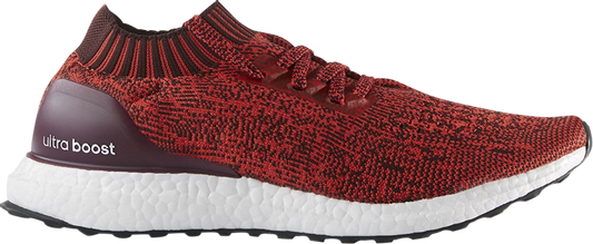 נעלי סניקרס UltraBoost Uncaged 'Tactile Red' של המותג אדידס בצבע אָדוֹם עשויות ניילון פוליאסטר Primeknit