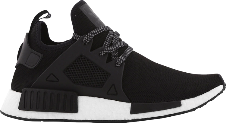 נעלי סניקרס NMD_XR1 'Core Black' של המותג אדידס בצבע שָׁחוֹר עשויות 