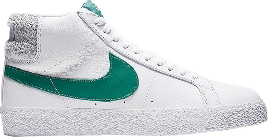 נעלי סניקרס Zoom Blazer Mid Premium SB 'Bicoastal Green' של המותג נייקי בצבע ירוק עשויות 