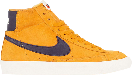 נעלי סניקרס Blazer Mid Vintage 'Amber Rise Purple' של המותג נייקי בצבע כתום עשויות 