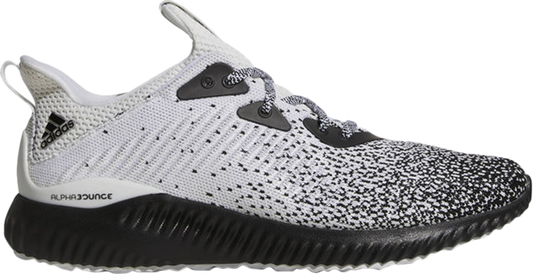 נעלי סניקרס Alphabounce CK 'Core Black' של המותג אדידס בצבע שָׁחוֹר עשויות 