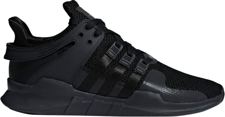 נעלי סניקרס EQT Support ADV 'Black' של המותג אדידס בצבע שָׁחוֹר עשויות 