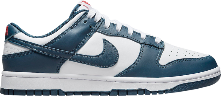 נעלי סניקרס Dunk Low 'Valerian Blue' של המותג נייקי בצבע כְּחוֹל עשויות עוֹר