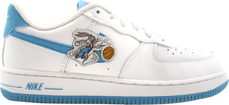 נעלי סניקרס Space Jam x Air Force 1 '06 PS 'Hare' של המותג נייקי בצבע לבן עשויות עוֹר