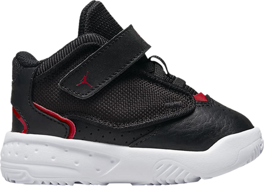 נעלי סניקרס Jordan Max Aura 4 TD 'Bred' של המותג נייקי בצבע שָׁחוֹר עשויות עוֹר