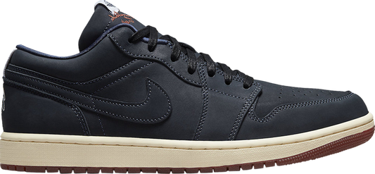 נעלי סניקרס Eastside Golf x Air Jordan 1 Low 'Out the Mud' של המותג נייקי בצבע כְּחוֹל עשויות עור (נובוק)