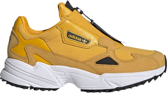 נעלי סניקרס Wmns Falcon Zip 'Active Gold' של המותג אדידס בצבע זהב עשויות 
