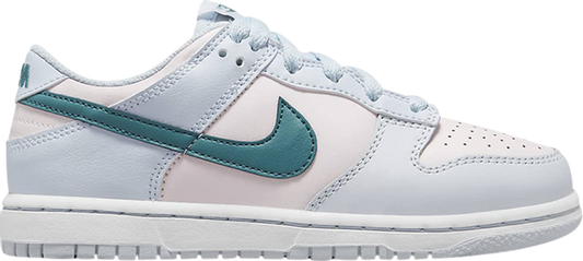 נעלי סניקרס Dunk Low PS 'Mineral Teal' של המותג נייקי בצבע אפור עשויות עוֹר