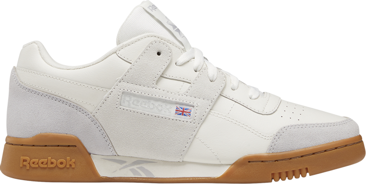 נעלי סניקרס Workout Plus 'Dusty Warehouse Pack - White' של המותג ריבוק בצבע לבן עשויות עוֹר