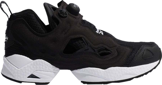 נעלי סניקרס InstaPump Fury 95 'Core Black' של המותג ריבוק בצבע שָׁחוֹר עשויות סינתטי