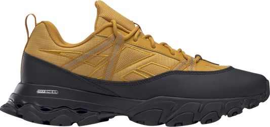 נעלי סניקרס DMX Trail Shadow 'Bright Ochre' של המותג ריבוק בצבע צהוב עשויות טֶקסטִיל