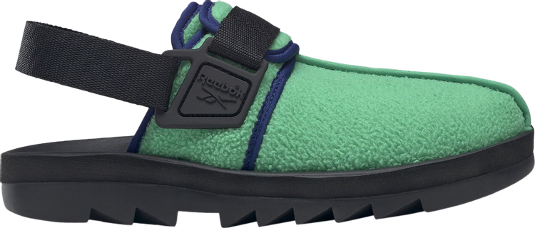 נעלי סניקרס Beatnik Sandal 'Bottle Green' של המותג ריבוק בצבע ירוק עשויות טֶקסטִיל