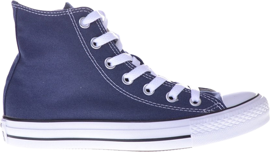 נעלי סניקרס Chuck Taylor All Star Hi 'Navy' של המותג קונברס אולסטאר בצבע כְּחוֹל עשויות 