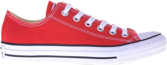 נעלי סניקרס Chuck Taylor All Star Ox 'Red' של המותג קונברס אולסטאר בצבע אָדוֹם עשויות 