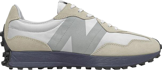 נעלי סניקרס 327 'White Navy' של המותג ניו באלאנס בצבע לבן עשויות סינתטי