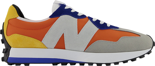 נעלי סניקרס Dejounte Murray x 327 'Heat Up - Orange' של המותג ניו באלאנס בצבע כתום עשויות עור (זמש)