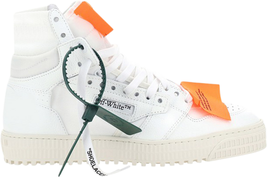 נעלי סניקרס Off-White Off-Court 3.0 High 'White Orange' של המותג אוף וויט בצבע לבן עשויות עוֹר