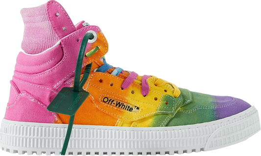 נעלי סניקרס Off-White Off-Court 3.0 High 'Tie-Dye' של המותג אוף וויט בצבע צבעוני עשויות בַּד