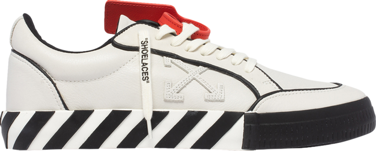 נעלי סניקרס Off-White Vulc Sneaker 'Outlined - White Black' של המותג אוף וויט בצבע לבן עשויות 