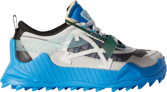 נעלי סניקרס Off-White ODSY-1000 'Dusty Blue' של המותג אוף וויט בצבע כְּחוֹל עשויות רֶשֶׁת