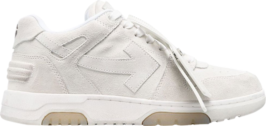 נעלי סניקרס Off-White Out of Office 'White' של המותג אוף וויט בצבע לבן עשויות עור (זמש)